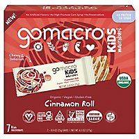 Gomacro Cinnamon Roll Kids Macrobar - 7-0.9 Oz - Image 1