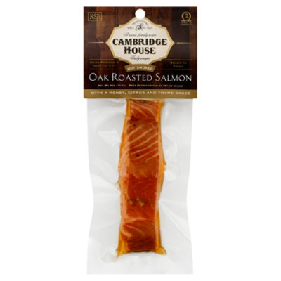Cambridge House Oak Roasted Smoked Salmon W/honey Lemon Sause - 4 OZ