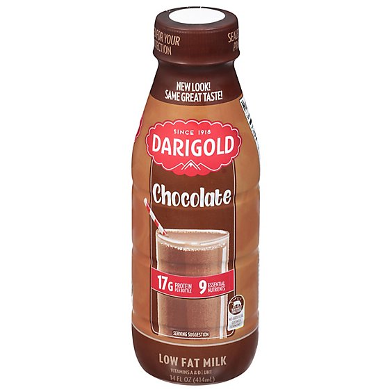 Darigold Chocolate Low Fat Milk - 14 Fl. Oz.