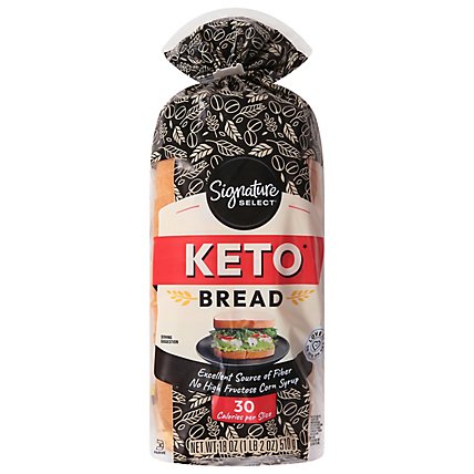 Signature Select Bread Keto - 18 OZ - Image 1
