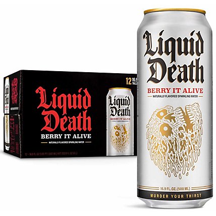 Liquid Death Berry It Alive - 16.9 FZ - Image 1