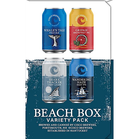 Cisco Brewers Beach Box Variety Pack Cans - 12-12 Fl. Oz.