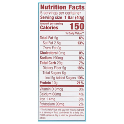 think! Chocolate Chip Protein Bars - 7.05 OZ - Image 4