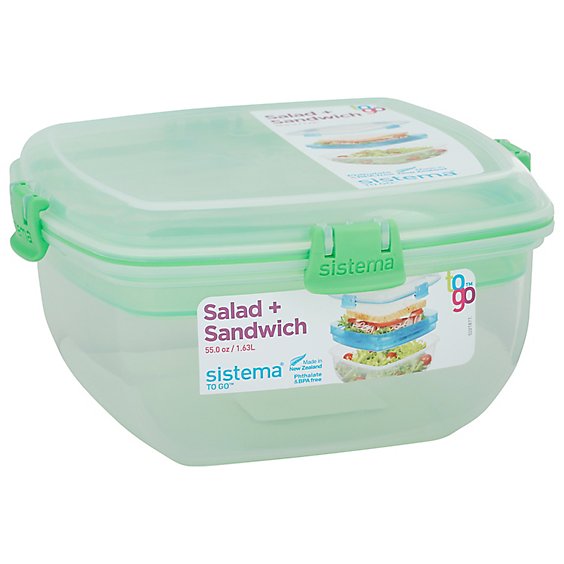 Rm Salad Sndwch To Go Containr - EA