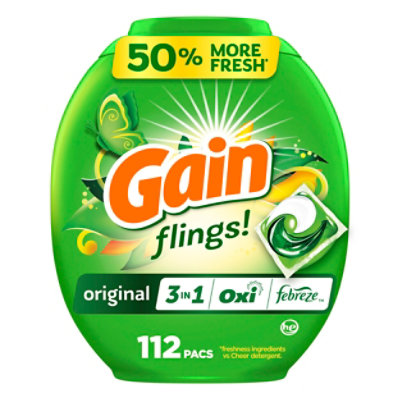 Gain Flings Original Tub - 112 Count