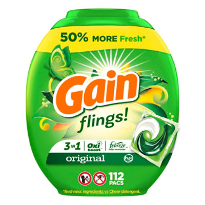 Gain Flings Original Tub - 112 CT - Image 1