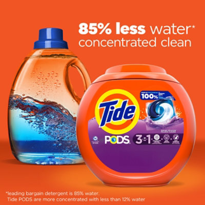 Tide PODS Liquid Laundry Detergent Pacs Spring Meadow Scent - 112 Count - Image 7