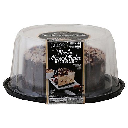 Signature Select Ice Cream Cake Mocha Almond Fudge 6in - 22 OZ - Image 3