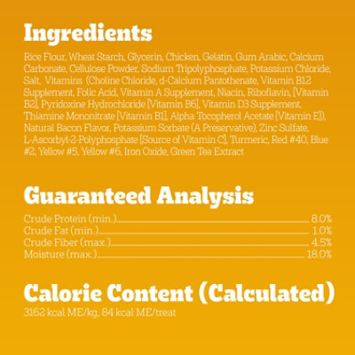 Pedigree Dentastix Bacon Flavor Adult Large Dog Dental Chew Dog Treats 32 Count - 1.72 Lbs - Image 3