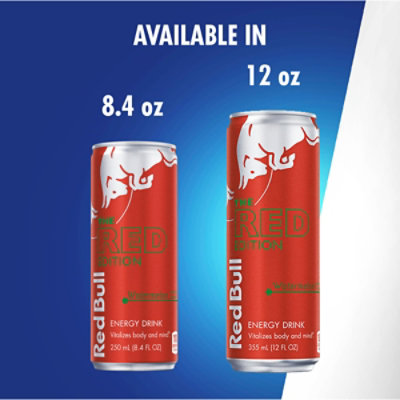 Red Bull Watermelon Energy Drink - 12-8.4 Fl. Oz. - Image 6