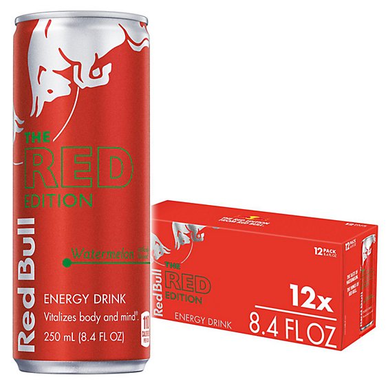 Red Bull Watermelon Energy Drink - 12-8.4 Fl. Oz.