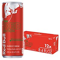 Red Bull Watermelon Energy Drink - 12-8.4 Fl. Oz. - Image 1