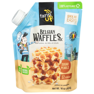 Farinup Waffle Belgian Mix - 16 OZ - Image 3