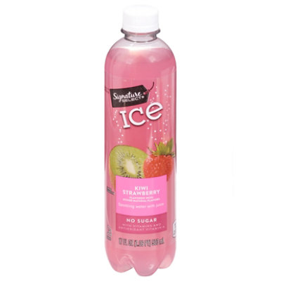 Signature Select Ice Sparkling Water Kiwi Strawberry - 17 FZ