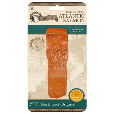 Echo Falls Atl Salmon Smoked Northwest Honey Cured - 6 OZ - Image 3