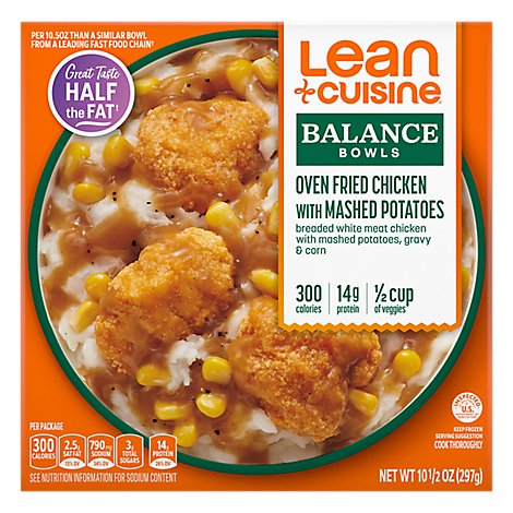 Lean Cuisine Air Fried Chicken And Mashed Potatoes Frozen Entree Box - 10.5 OZ
