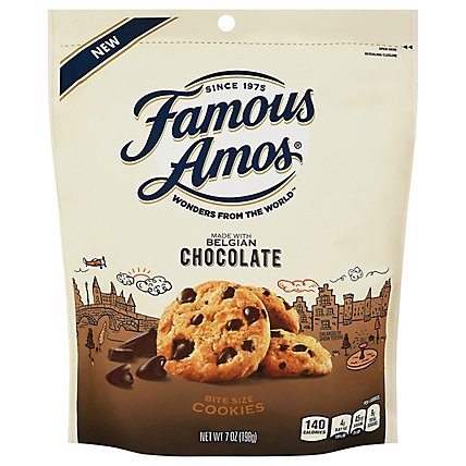 Famous Amos Belgian Choc Chip Cookies - 7 OZ - Image 1