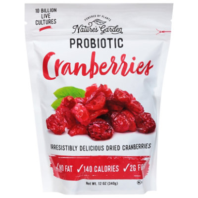 Nature's Garden Probiotic Cranberries - 12 Oz - Image 3