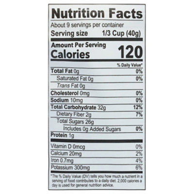 Natures Garden Probiotic Raisins - 12 Oz - Image 3