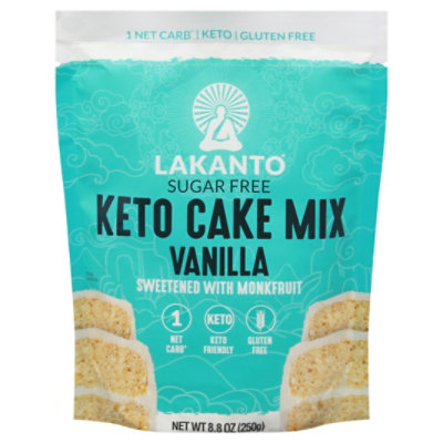 Lakanto Vanilla Keto Cake Mix - 8.8 Oz - Image 3