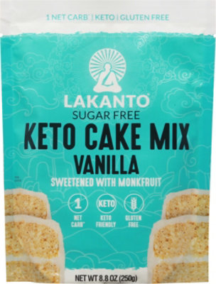 Lakanto Vanilla Keto Cake Mix - 8.8 Oz - Image 2