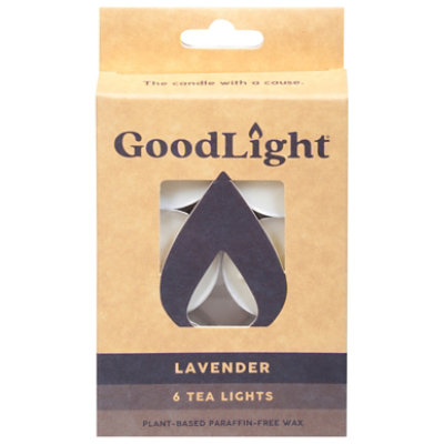 Scented Tea Light Lavender - 6 CT - Image 2