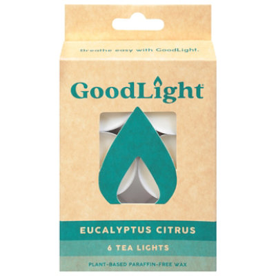 Scented Tea Light 6 Pack Eucalyptus Citrus - 6 CT - Image 3