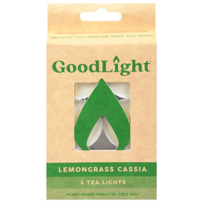 Scented Tea Light Lemongrass Cassia - 6 CT - Image 3