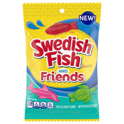 Swedish Fish And Friends Soft Berry Candy - 8.04 Oz - Image 3