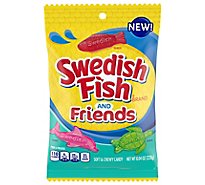 Swedish Fish And Friends Soft Berry Candy - 8.04 Oz