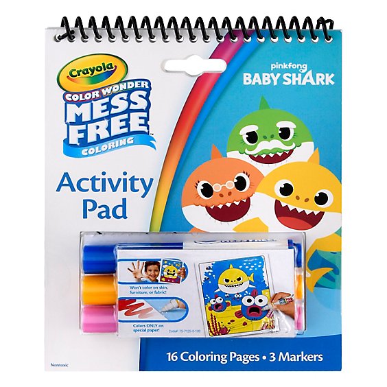Crayola Baby Shark Activity Pad - Each