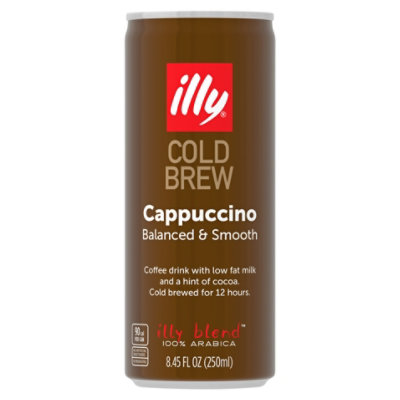 Illycaffe Cappuccino Cold Brew - 8.45 FZ - Image 1