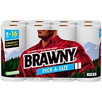 Brawny Pick-A-Size Paper Towel - 8 Rolls - Image 3