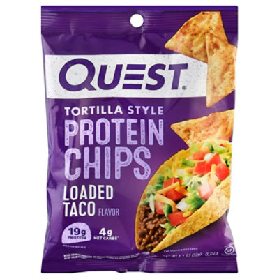 Quest Loaded Taco Chips - 1.1 Oz - Image 3