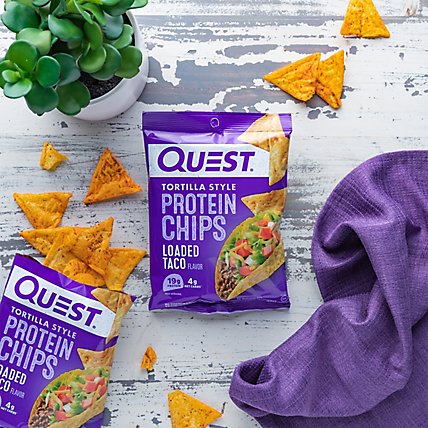 Quest Loaded Taco Chips - 1.1 Oz - Image 6