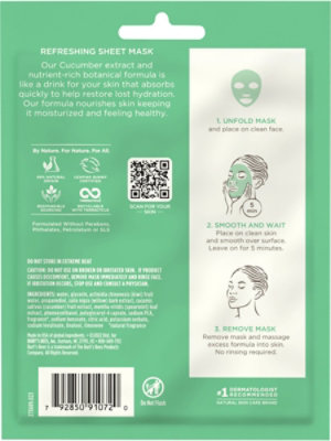 Burt's Bees Cucumber Sheet Mask - Each - Image 5