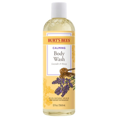 Burts Bees Body Wash Lavender Honey - 12 FZ - Image 3