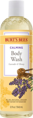 Burts Bees Body Wash Lavender Honey - 12 FZ - Image 2