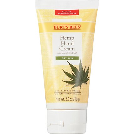 Burts Bees Hemp Hand Cream - 2.5 OZ - Image 2