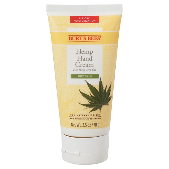 Burts Bees Hemp Hand Cream - 2.5 OZ