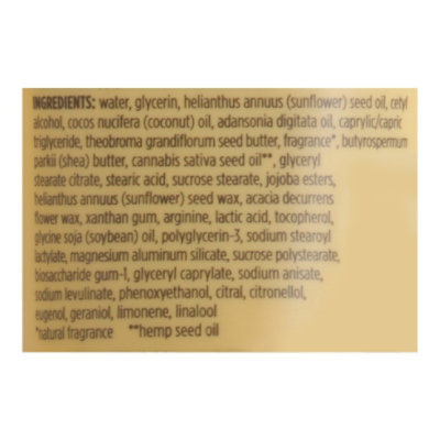 Burts Bees Hemp Hand Cream - 2.5 OZ - Image 4