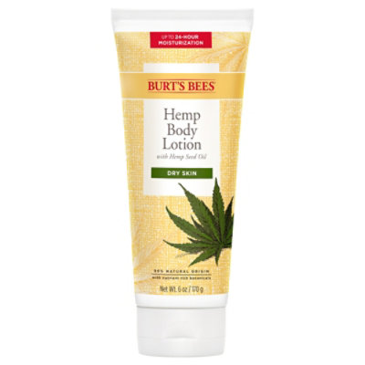 Burts Bees Hemp Body Lotion - 6 OZ - Image 1
