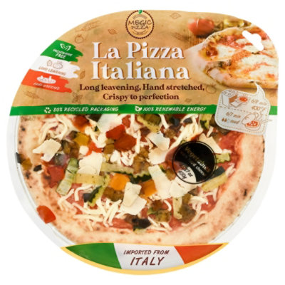 Megic Pizza Verdure With Grana Pdo Cheese - 15.25 OZ - Image 3