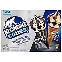 Klondike Cookies And Cream Chocolate Cones - 8 Count - Image 1