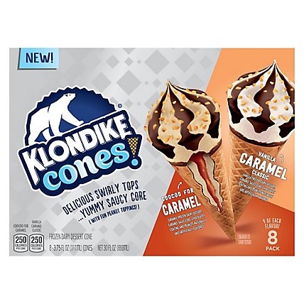 Klondike Caramel Vanilla Cones - 8-3.75 Fl. Oz. - Image 2