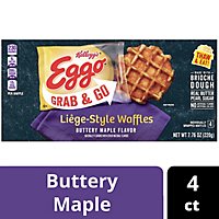 Eggo Liege Maple Waffles - 7.76 Oz - Image 2