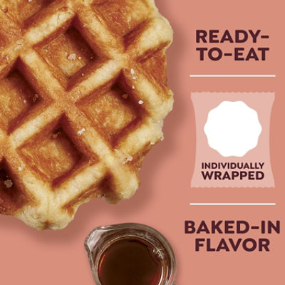 Eggo Belgian-Style Frozen Street Waffles Buttery Maple Flavor Frozen Breakfast - 4 - 7.76 Oz - Image 5