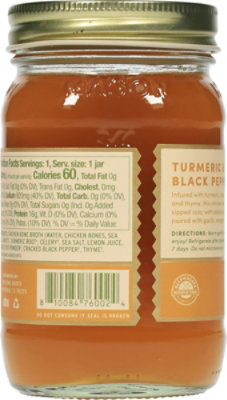 Fond Bone Chicken Broth Liquid Light Organic - 14 OZ - Image 6