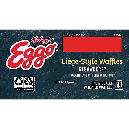 Eggo Liege Strawberry Waffles - 7.76 Oz - Image 6