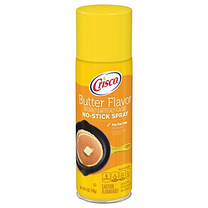 Crisco Butter Non Stick Cooking Spray - 6 OZ - Image 2